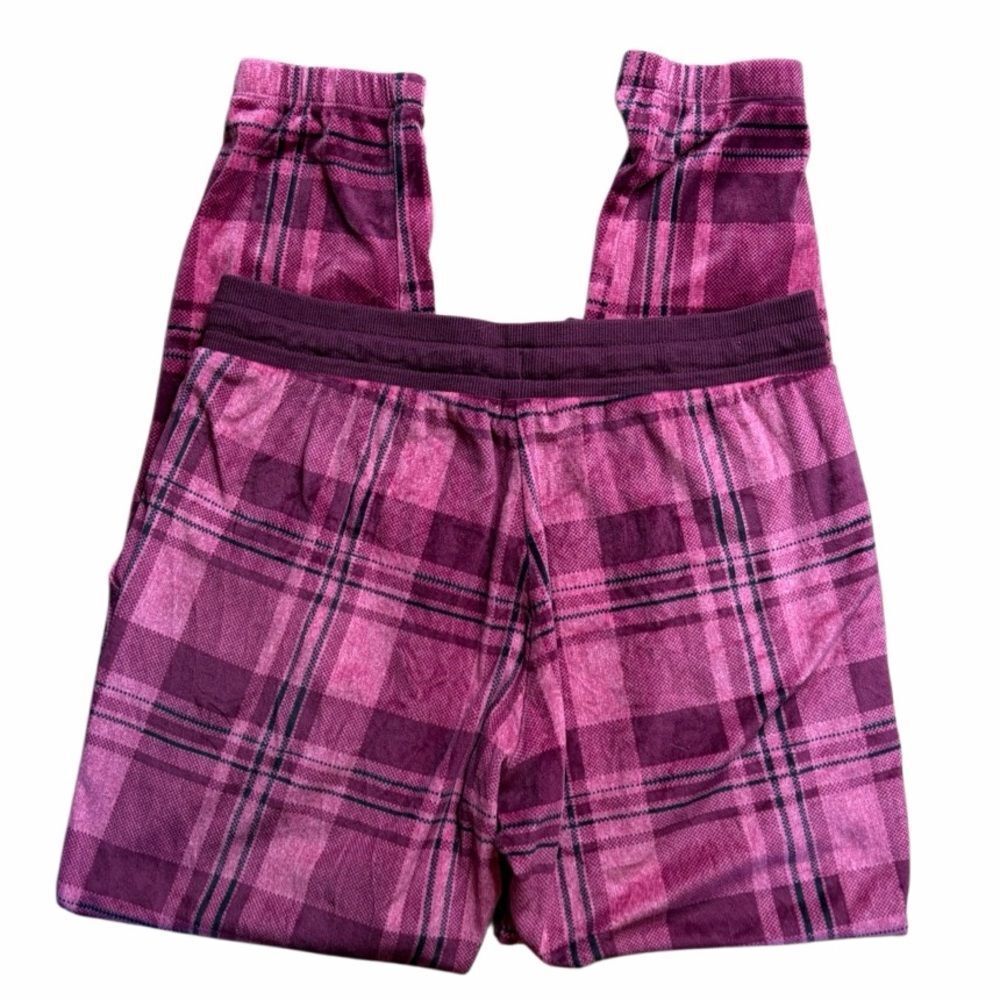 Secret Treasures Plaid Pink Lounge Pants Small - Picture 3 of 4